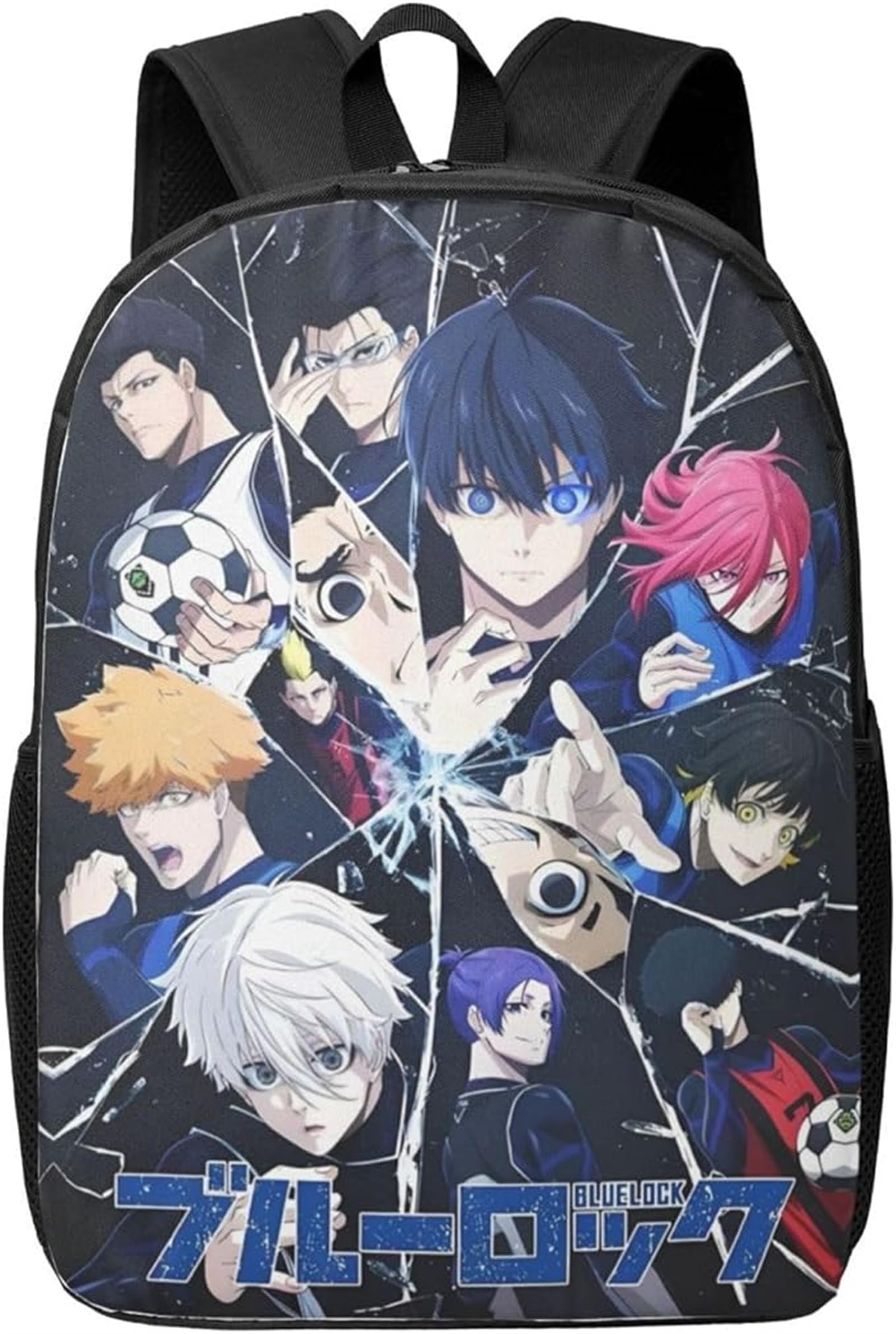 GO2COSY Anime BLUE LOCK Backpack Isagi Yoichi School Bag Bookbag 4
