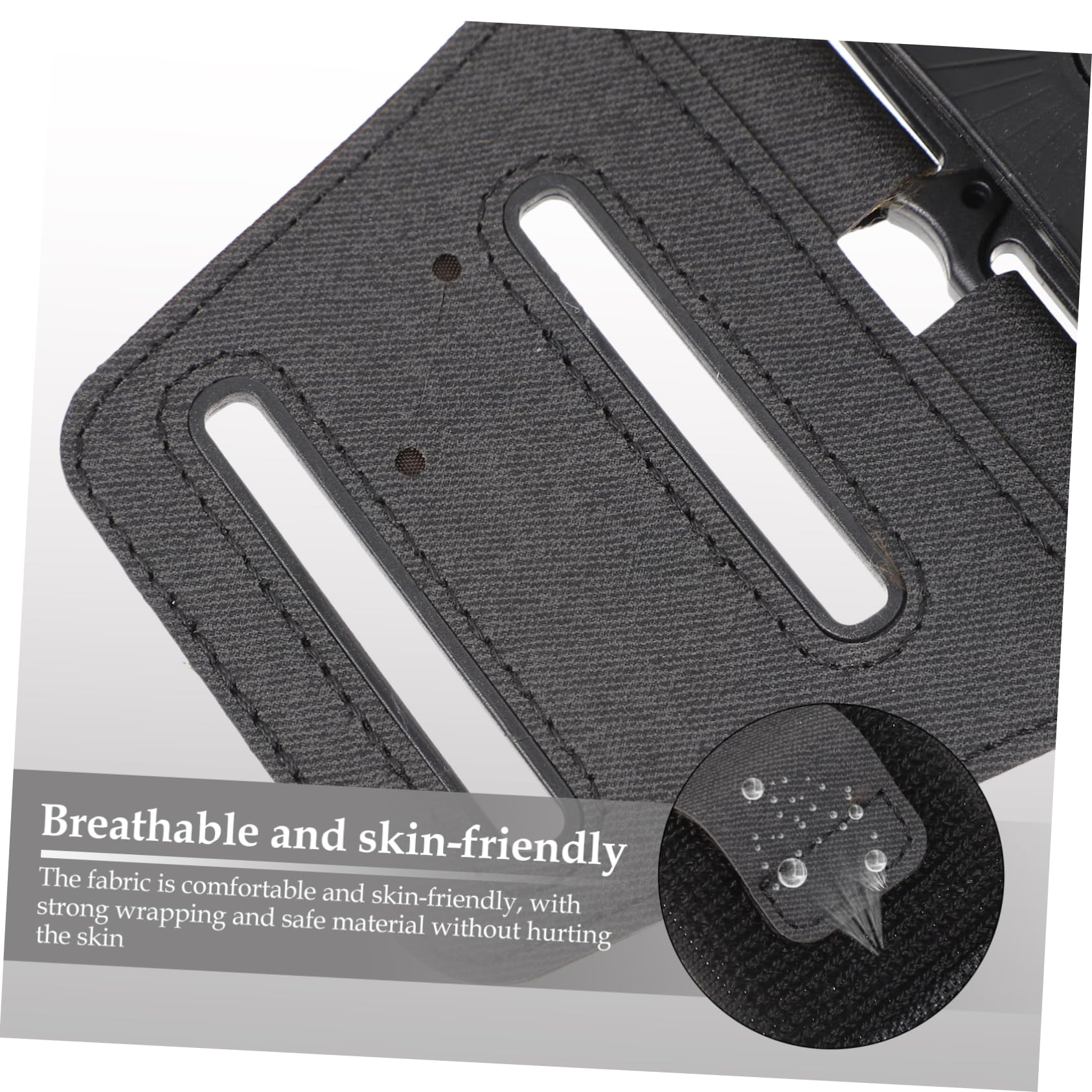 OSALADI 2pezzi Phone Arm Band Per Sport Cintura Da Polso Per Corsa e Attività Outdoor Supporto Per Smartphone e Cellulare Design Semplice e Resistente