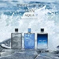 Vista 6 de JIMMY CHOO - Perfume Aqua para Hombre - Fragancia Masculina - Fougere Marina Amadeirada - Con notas de Pomelo, Salvia Esclarea y Musgo Salado