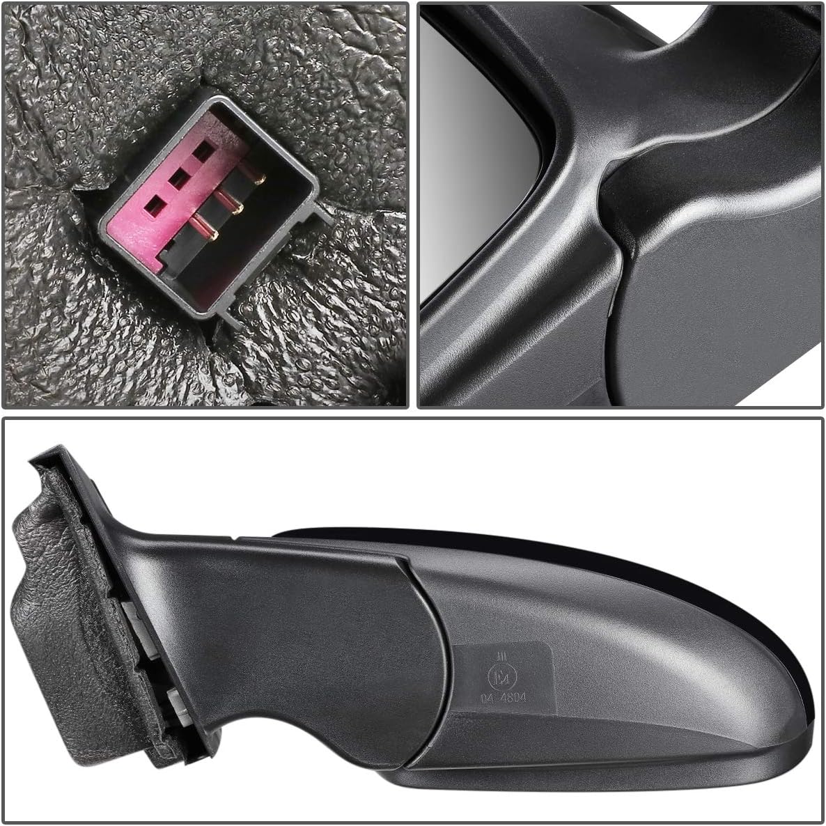 Auto Dynasty GM1320420 OE Style Powered Driver/Left Side View Door Mirror Compatible with Chevy Cruze Limited 11-16