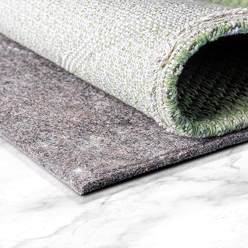 Miniatura 27 de Unique Loom Uni-Luxe - Almohadilla antideslizante de doble superficie, de fieltro y goma, 1/4 pulgadas de grosor (12 pies x 15 pies)