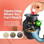 Nettoyeur d'élimination des ordures éviers 50-Count | Facile d'utilisation Garbage peut Odor Eliminator avec une action de nettoyage puissante.Peach parfumé Drain Cleaner et l'odeur d'évier Éliminateur. Perfa