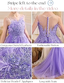 Sparkly Tulle Flower Girl Dress With Lace Appliques - Spaghetti Straps Ball Gown With Train