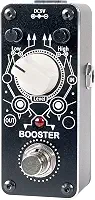 Sondery Pedal Boost para Guitarra Elétrica E Baixo, Mini Pedal Booster Clean, True Bypass, Mais Ou Menos 14Db de Mudança para Frequências Abaixo de 250Hz Ou Acima de 1Khz, Pedal Art Design Series