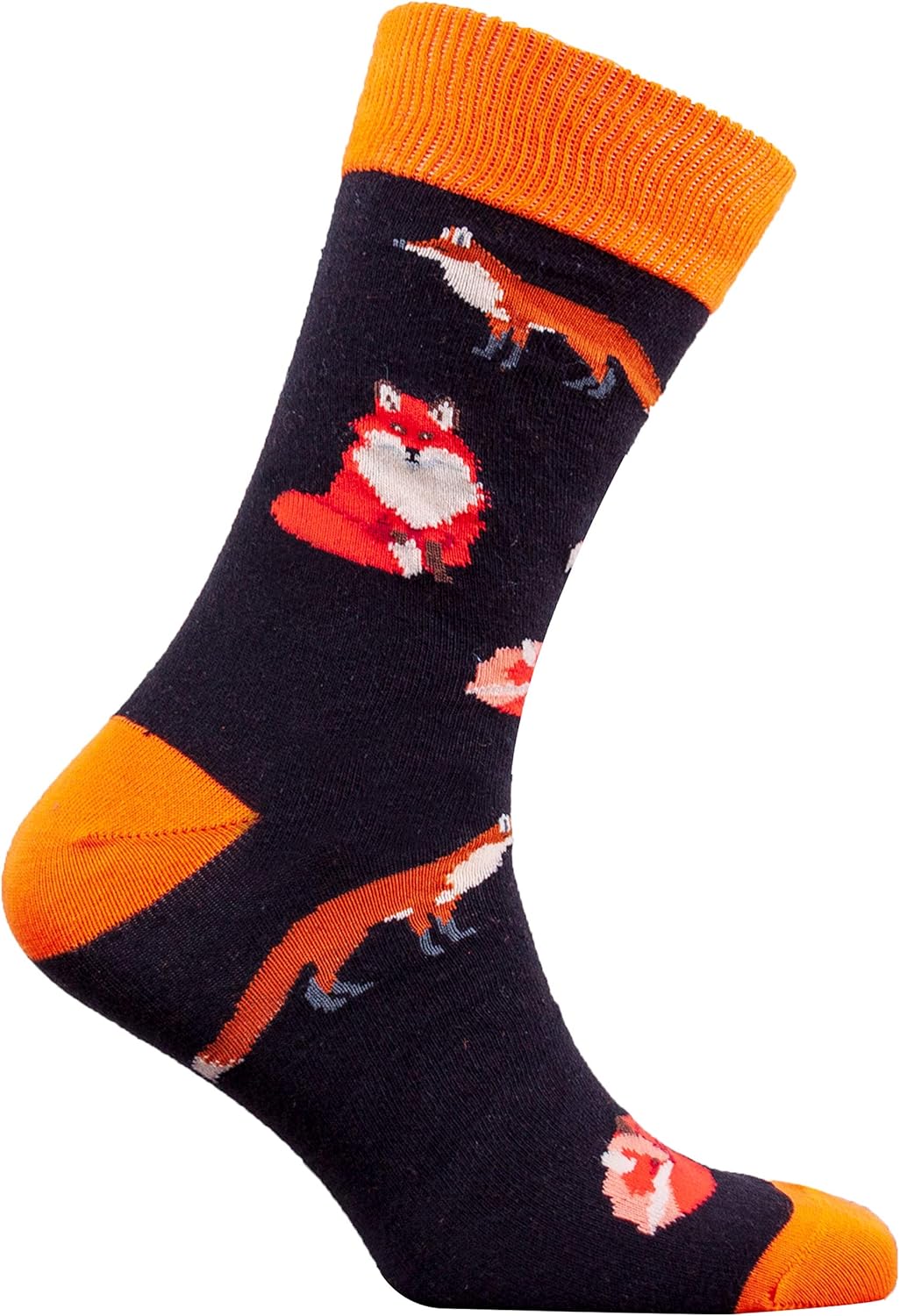 socks n socks-Mens 5pair Luxury Colorful Cotton Fun Novelty Dress Socks Gift Box - Image 4