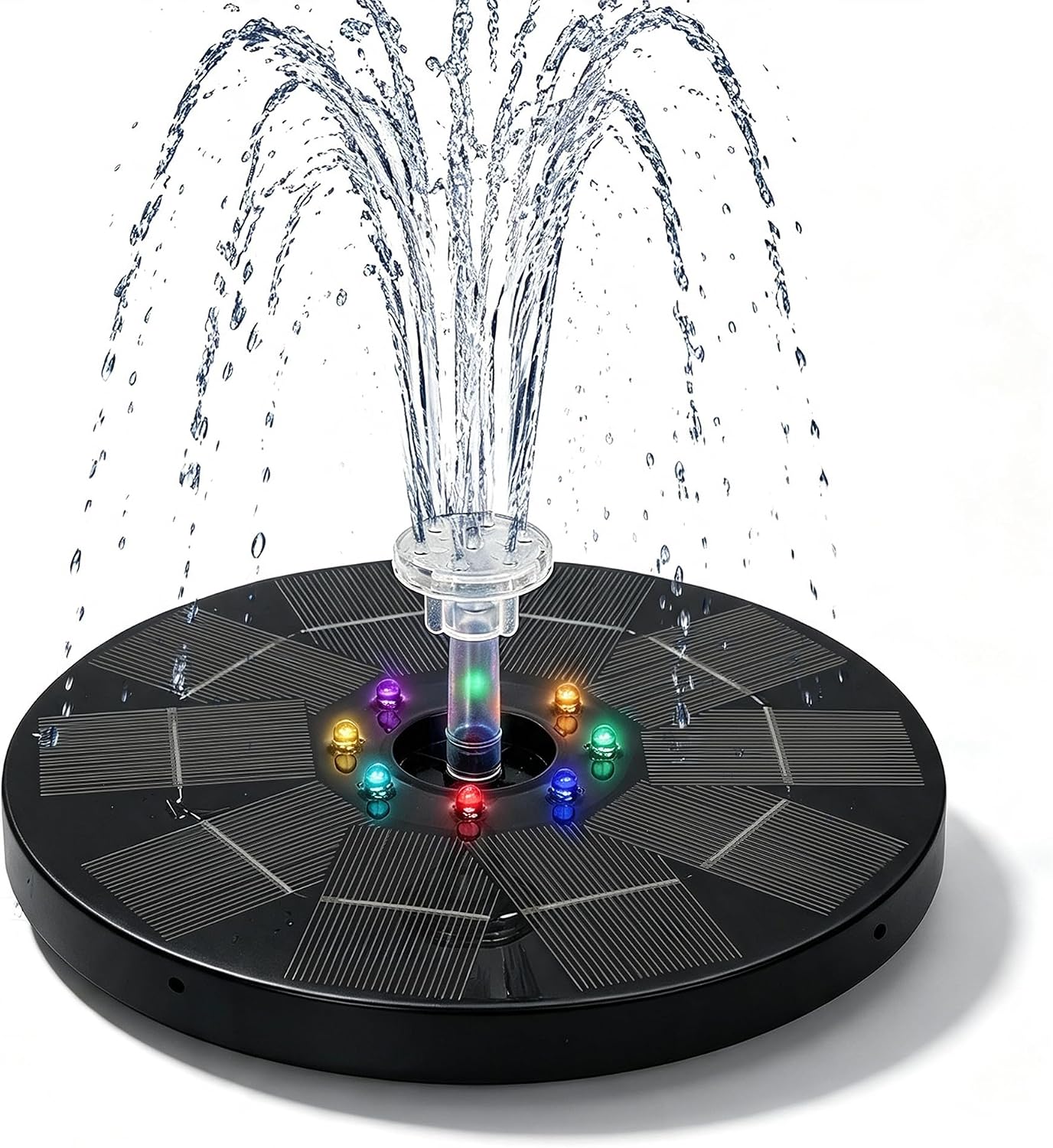 Solar Fountain Water Pump Bird Bath 4.0W Powered Fountain