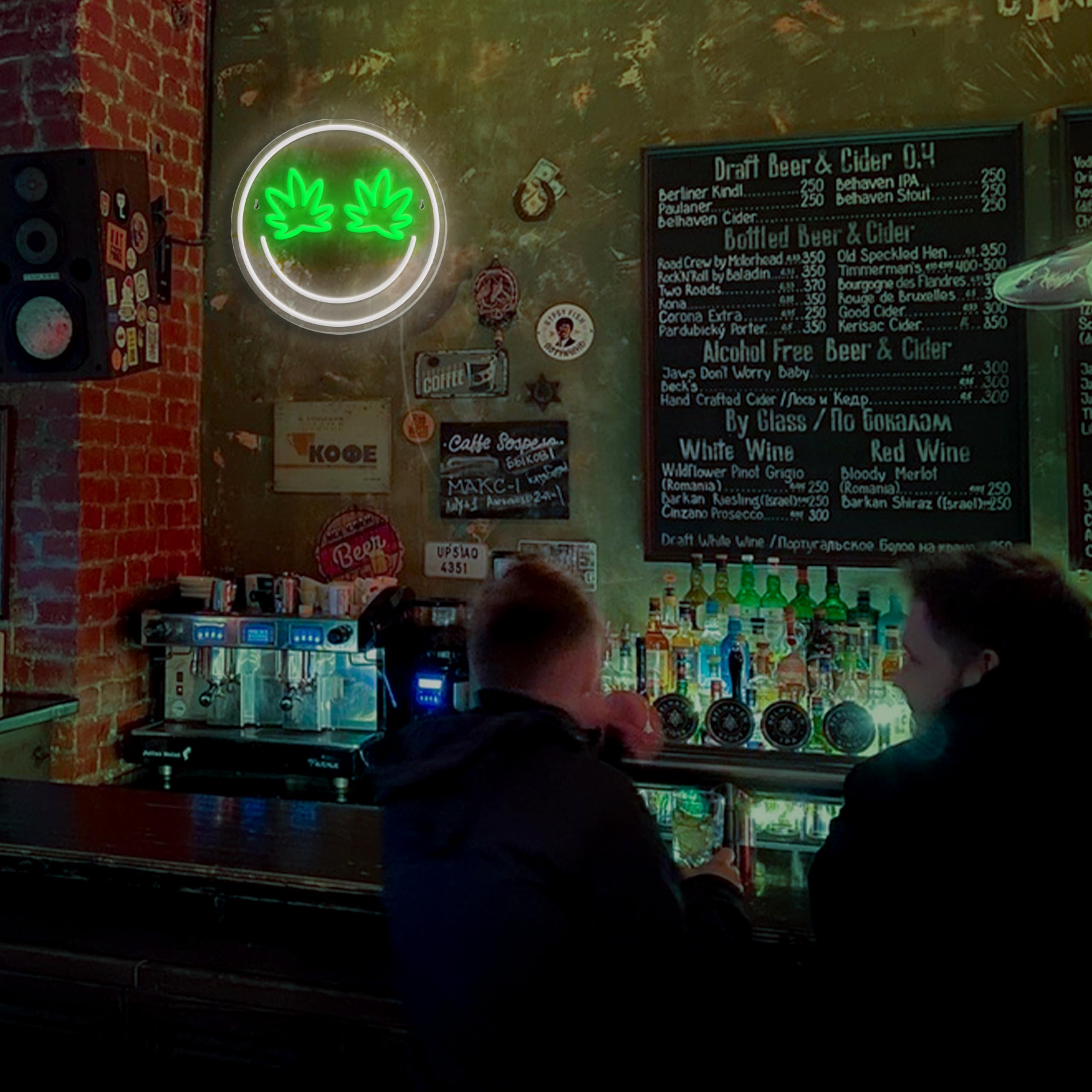 Panneau lumineux néon LED pour décoration murale, alimentation USB pour salle de jeux, bar, cave, club, pub, fête