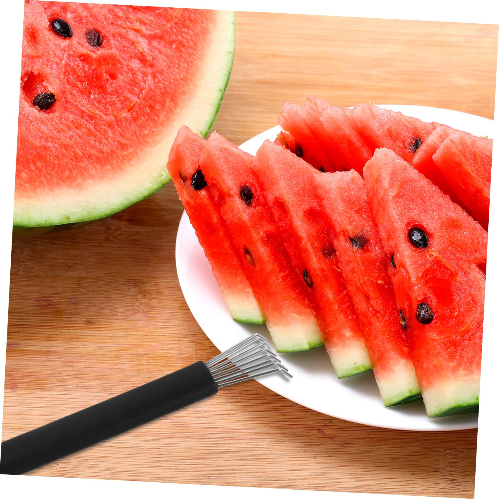 SHOWERORO Hand Rake Tool for Watermelon Pitting Ergonomic Fruit Remover Gadget for Extraction Lightweight Kitchen Accessory for Home Use