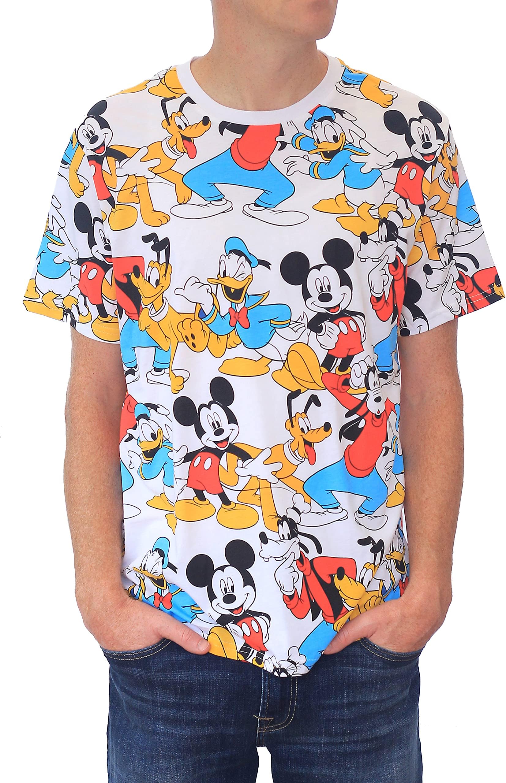 DisneyMen's Giant Mickey Mouse Tee