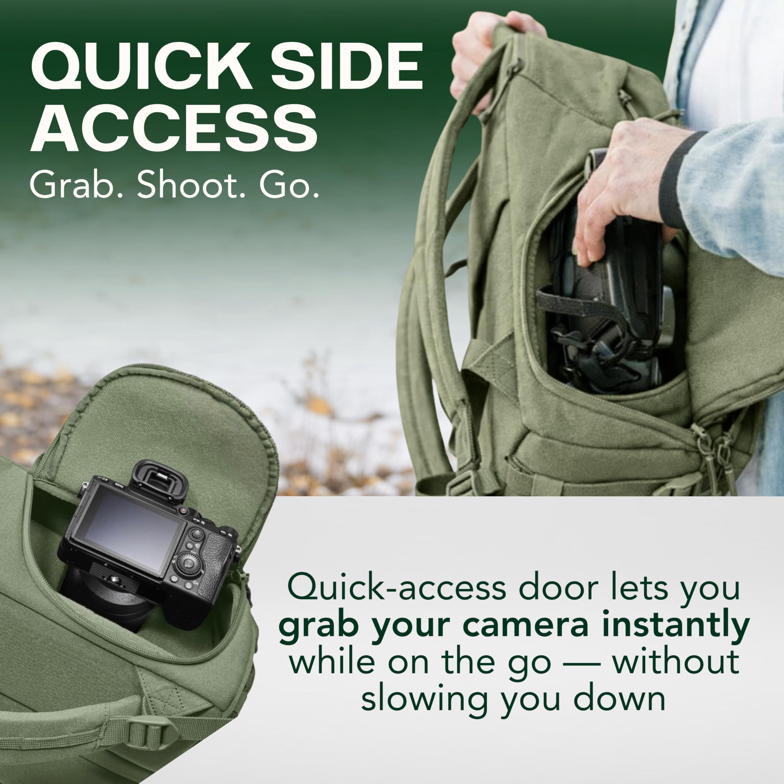 BREVITE Plecak Uniseks The Jumper Photo Backpack (1 w zestawie)