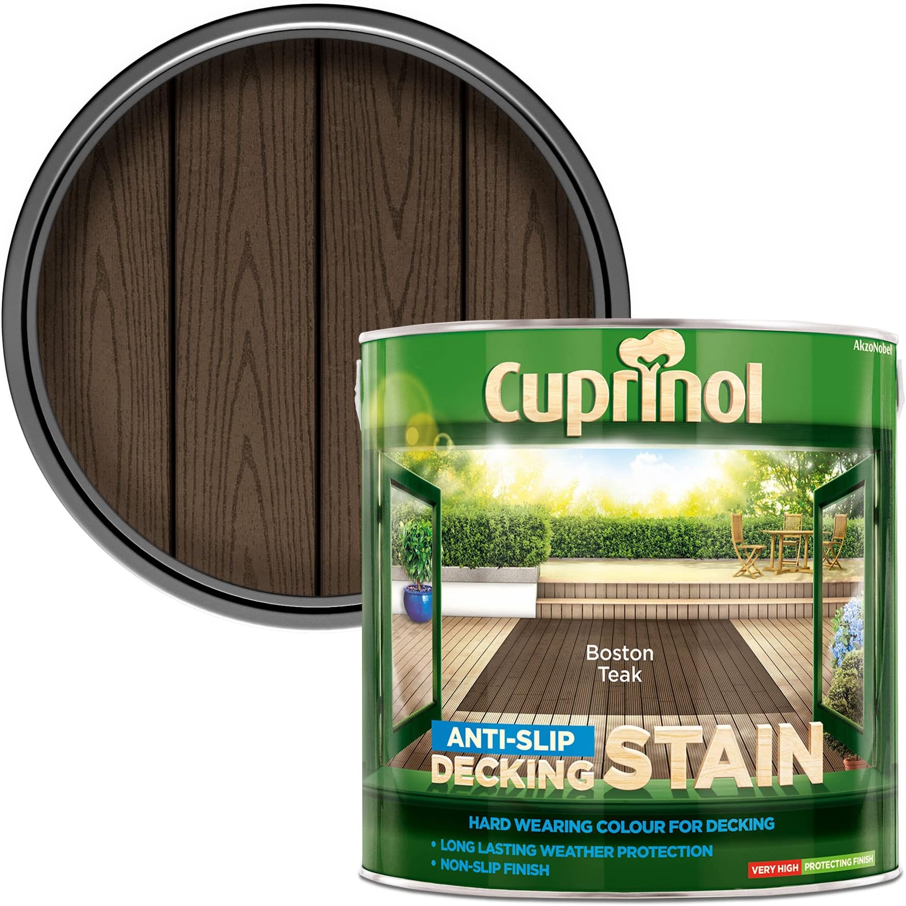 Wickes Decking Stain - Natural Oak - 2.5L | Wickes - View #3