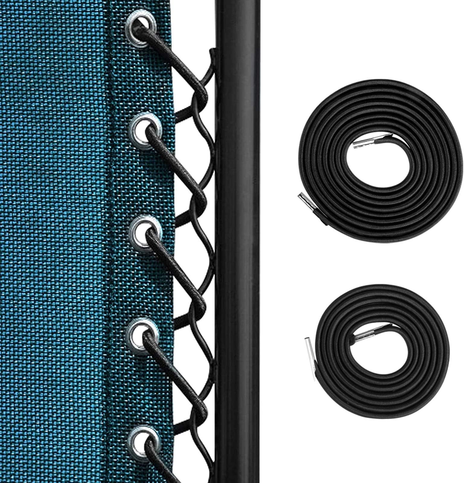 Keten Universal Replacement Cord for Zero Gravity Style Chair, Black, Recliner Repair Kit, Anti Gravity Chair