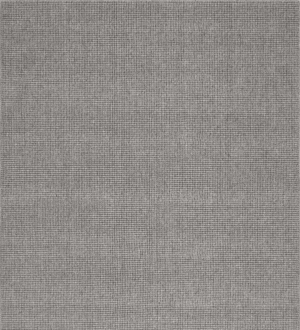 Plow & Hearth Dalton 2x3'6" Fireproof Hearth Rug | Ash | Wool Blend Fireplace Mat | Protect Home Décor Hardwood Floor and Carpet from Sparks and Embers Wood Stove