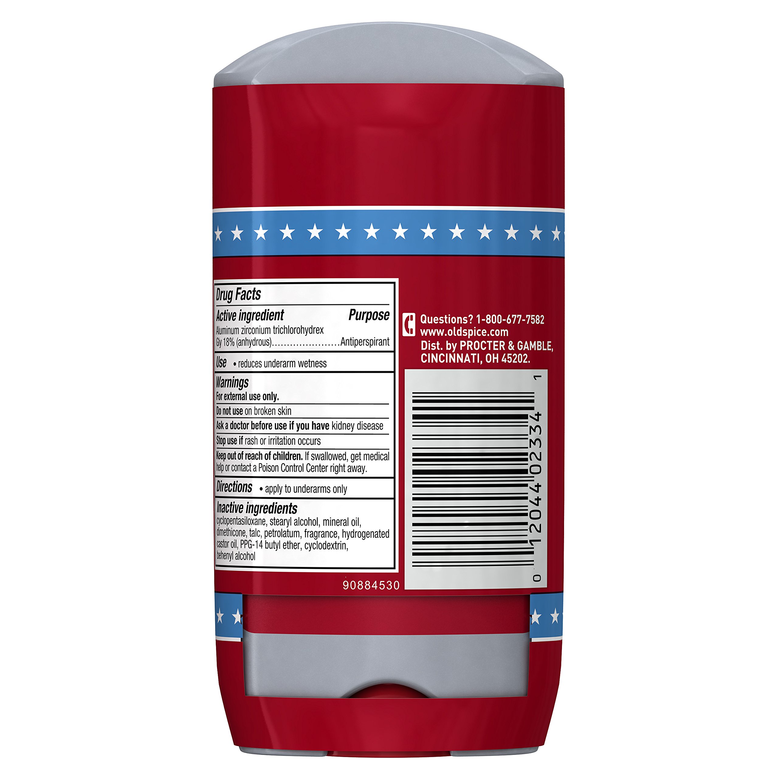 Old Spice Wild Collection Invisible Solid Anti-Perspirant and Deodorant, Wolfthorn Scent - 2.6 Oz Ea, 2 Count
