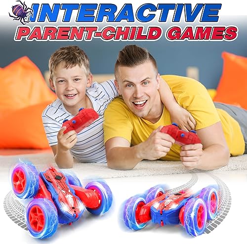 Miniatura 9 de Dolanus Auto a control remoto para niños de 3, 4, 5, 6, 7, 8, 10, 12 años, juguetes de araña para edades de 8 a 13, 3 a 5 años, regalos de