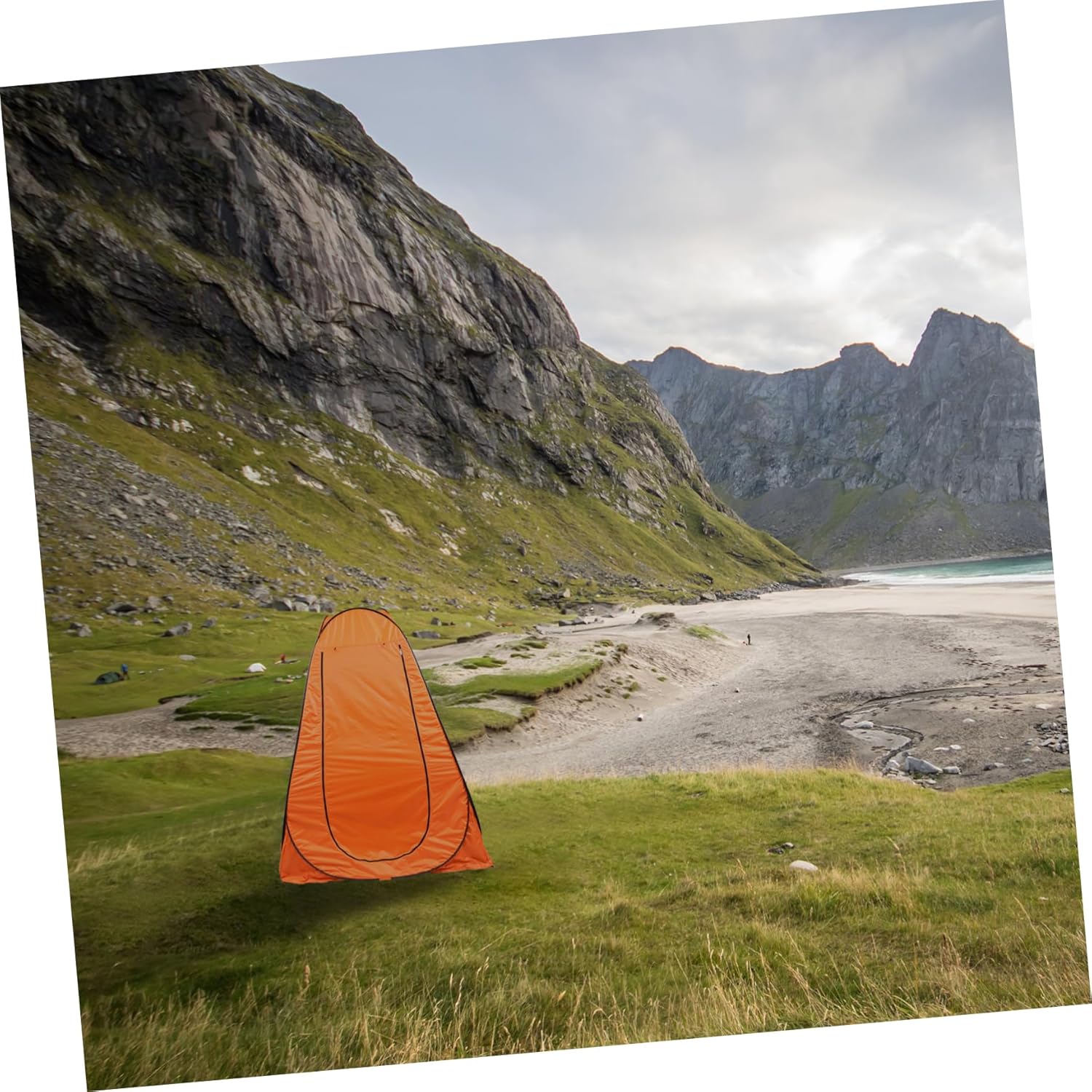 POPETPOP Automatic Changing Tent for Outdoor Camping Fishing and Portable Privacy Shelter Waterproof Material Easy Setup for Beach Hiking and Restroom Use