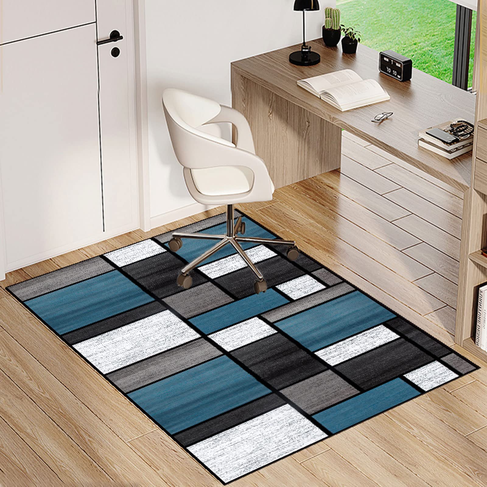Single tree forest Chair Mat For Carpeted Floor For Office Chair Floor Mat Anti Slip Multi-Purpose Protector Chair Carpet For Home And Office — image 1
