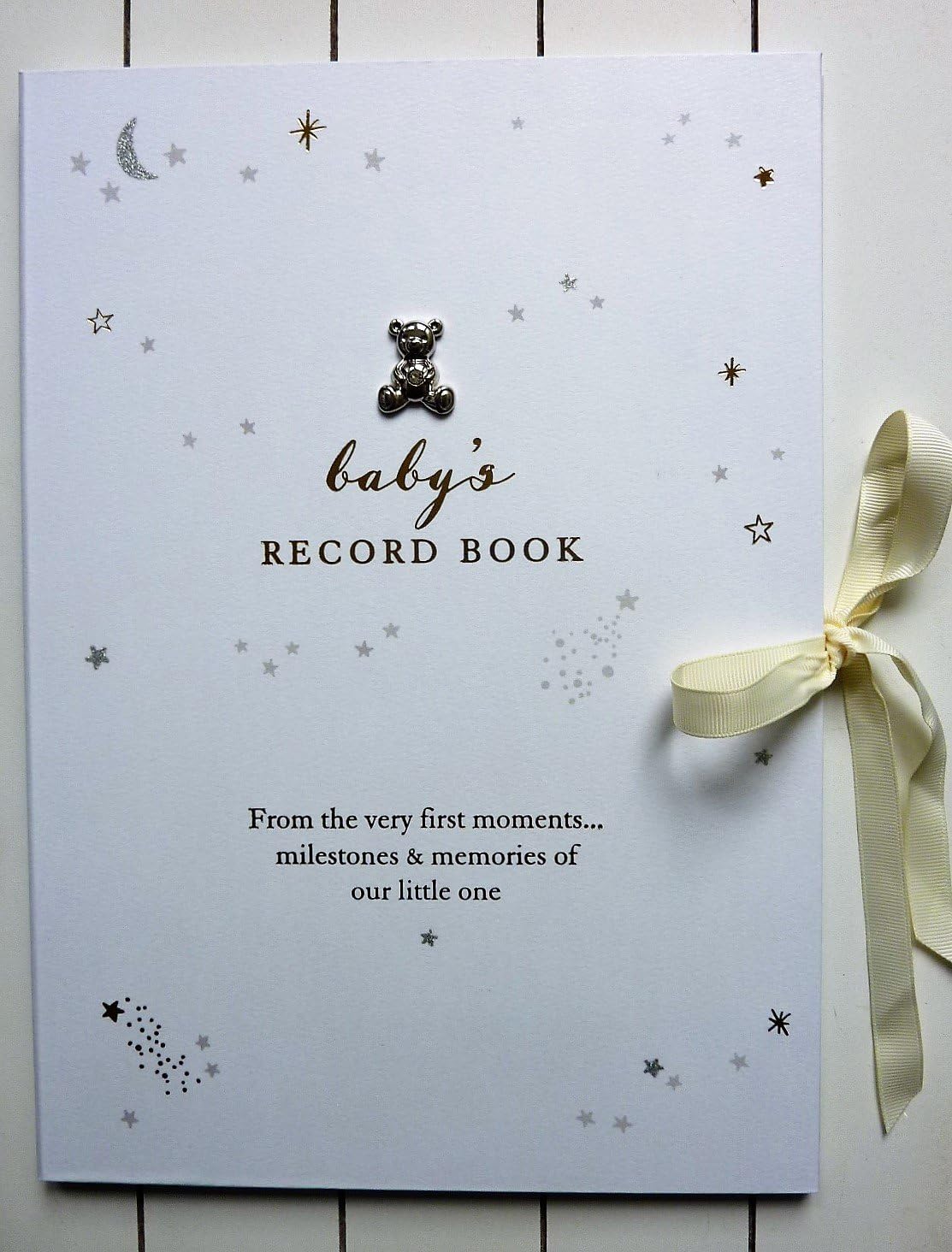 BambinoLittle Star Baby Record Book A4-CG1526, Paper/Card - Foiled, One