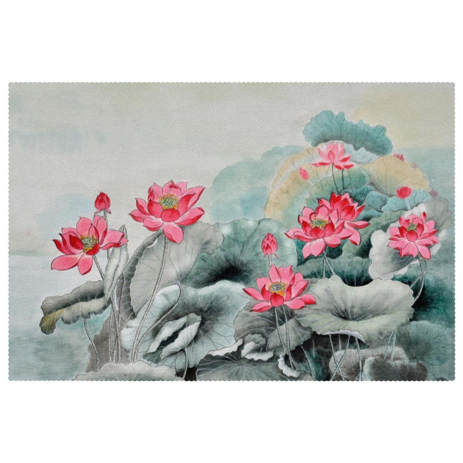 Dessins chinois sets de table : finissez-en avec les taches et la chaleur