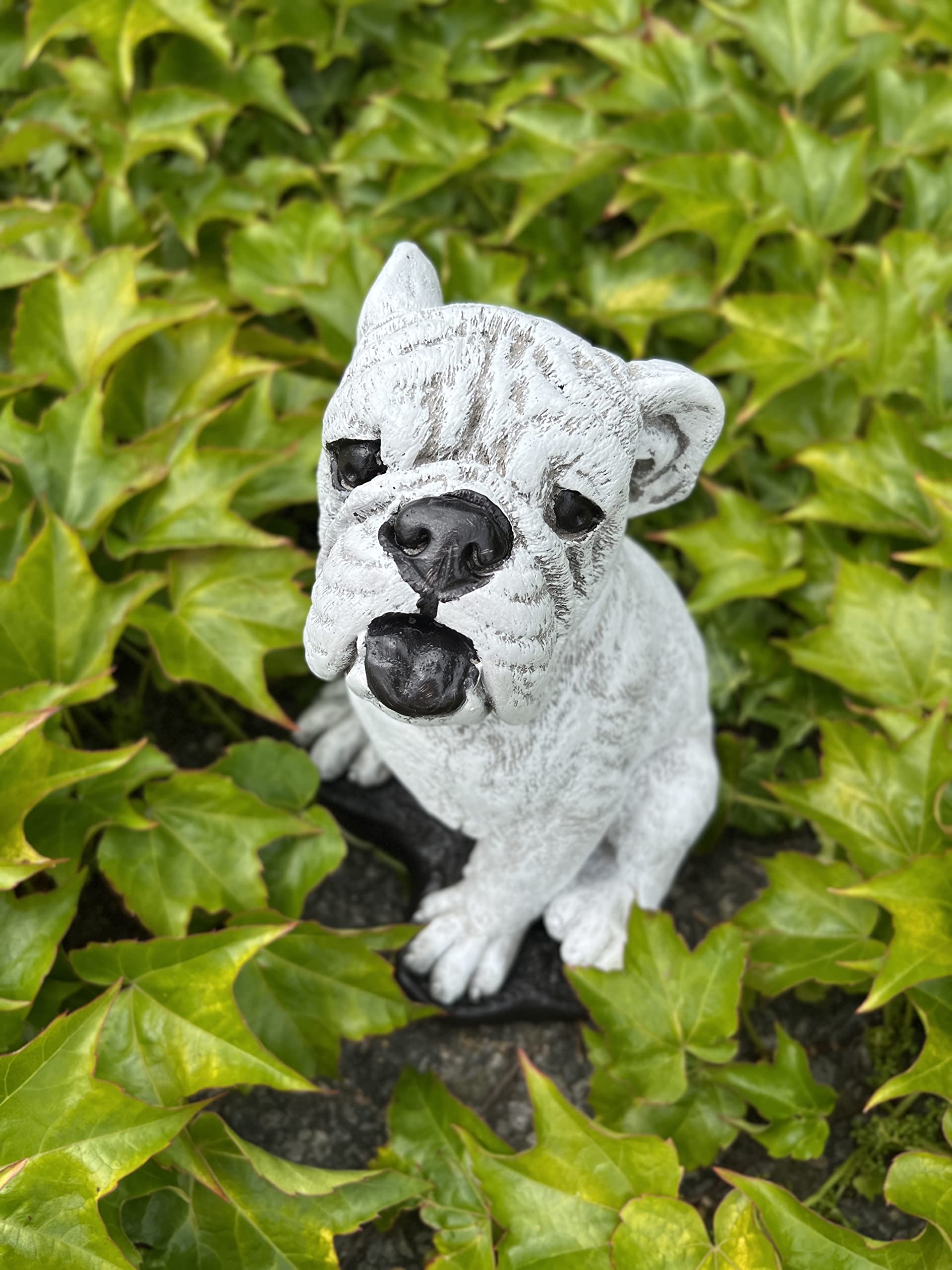 Amazon.co.jp: ロットワイラー 石像 コンクリート製 犬 屋外 ガーデン