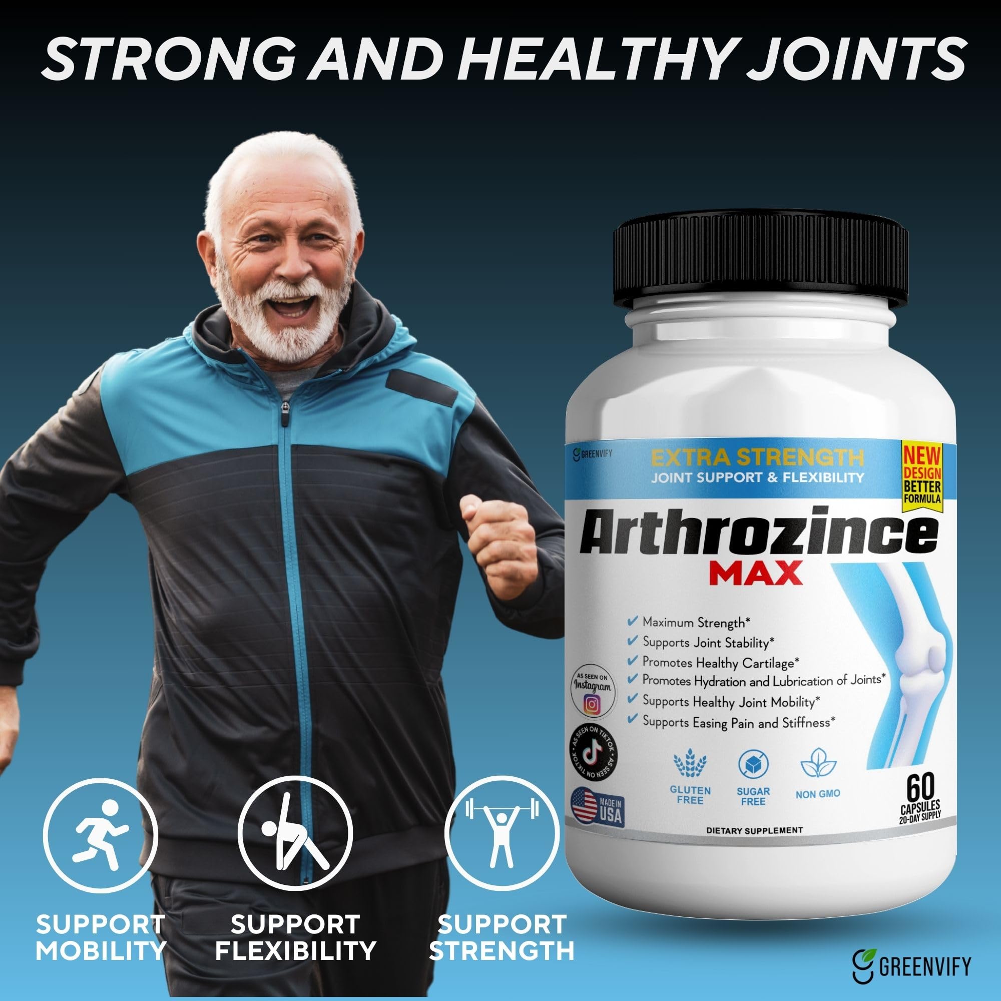 Arthrozince Max - Advanced Daily Formula (Pack of 1) — Amazon image 8