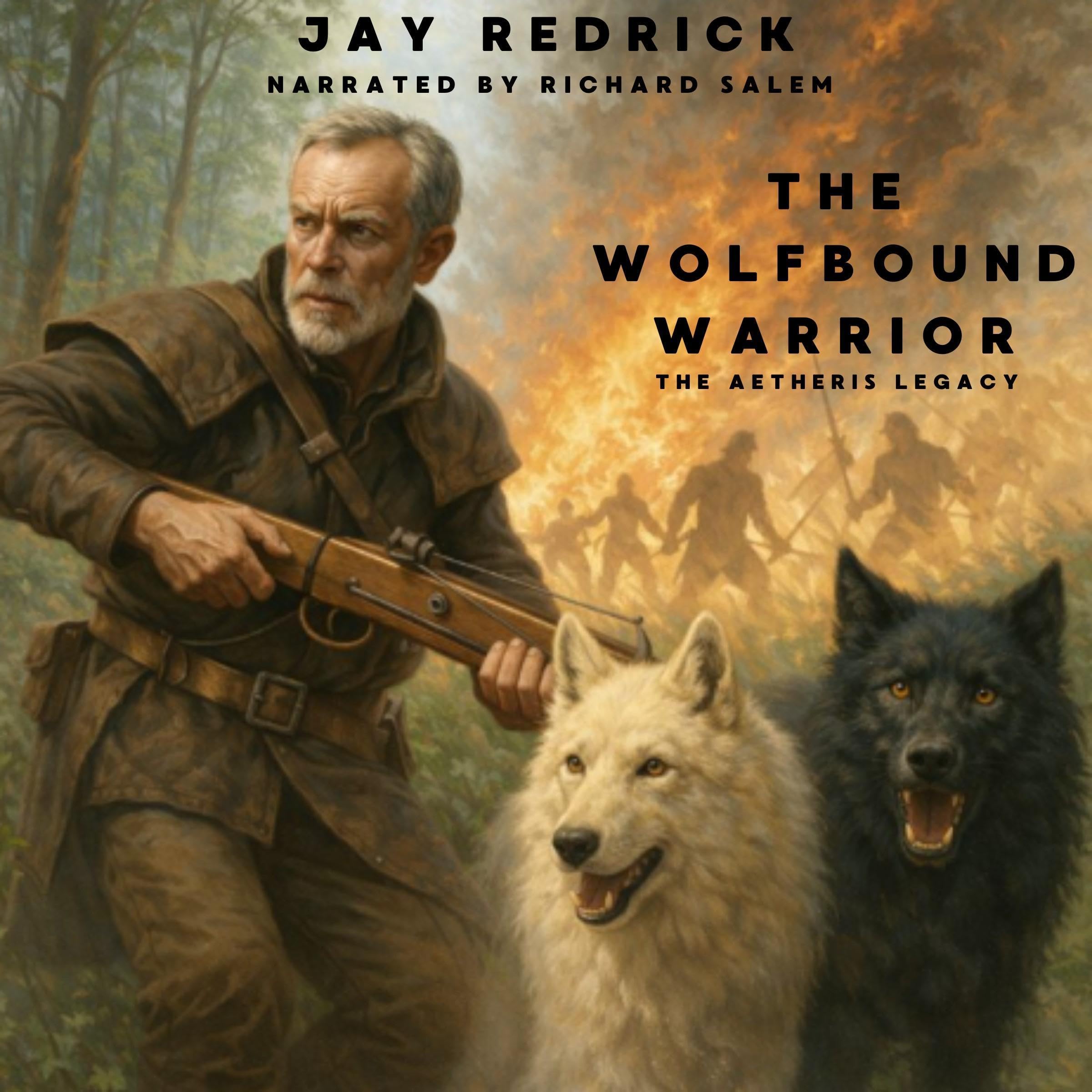 Cover art for The Wolfbound Warrior: The Aetheris Legacy