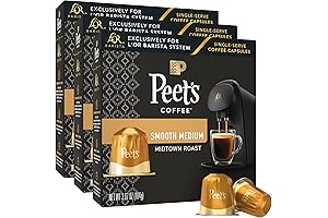 Peet's L'OR Coffee Pods: Midtown Medium Roast for Optimal Brewing