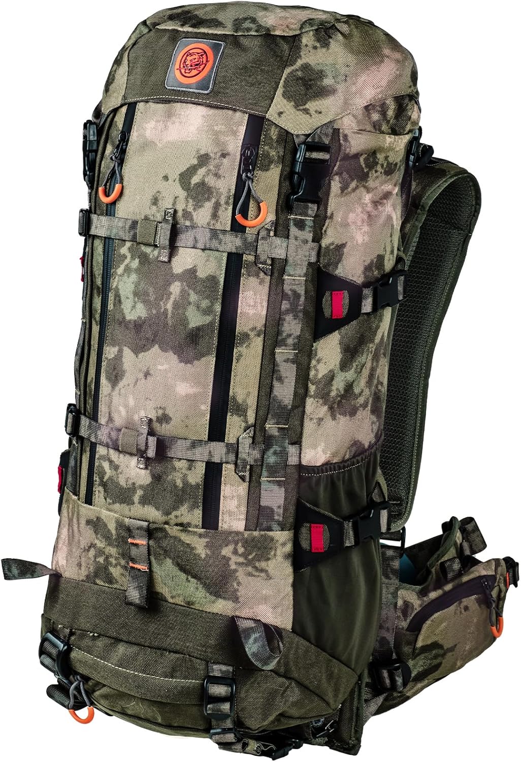 Hunting Pack for Men – Expandable Frame Backpack 40L, Water Resistant, with Meat Hauler, Rifle Holder & Shotgun Rest