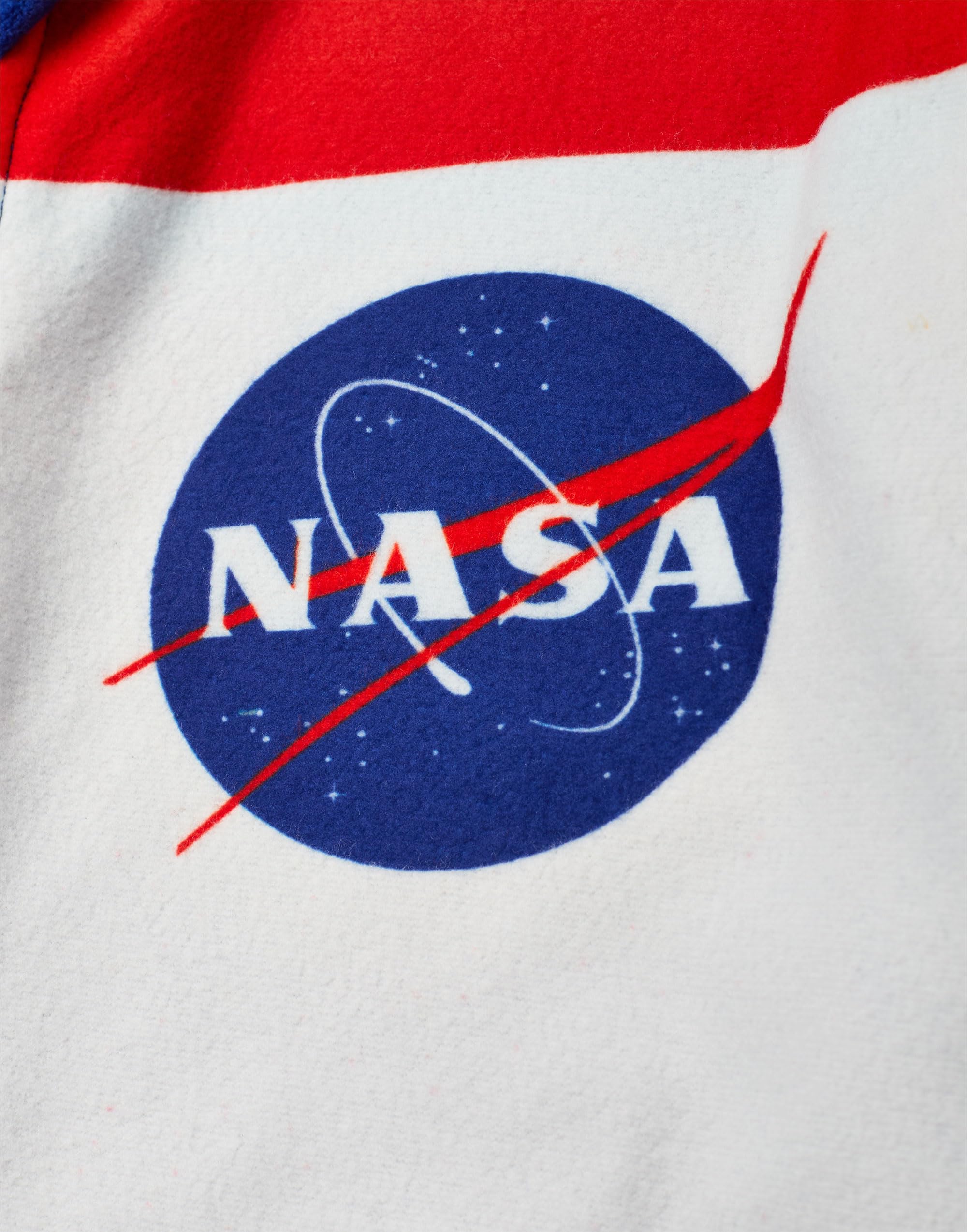 NASA Boys Onesie | Kids All in One Sleepsuit Pyjamas in Blue & White | Childrens Nightwear Zip Jumpsuit with American Space Logo | NASA Astronomy Bodysuit Loungewear Merchandise Gift