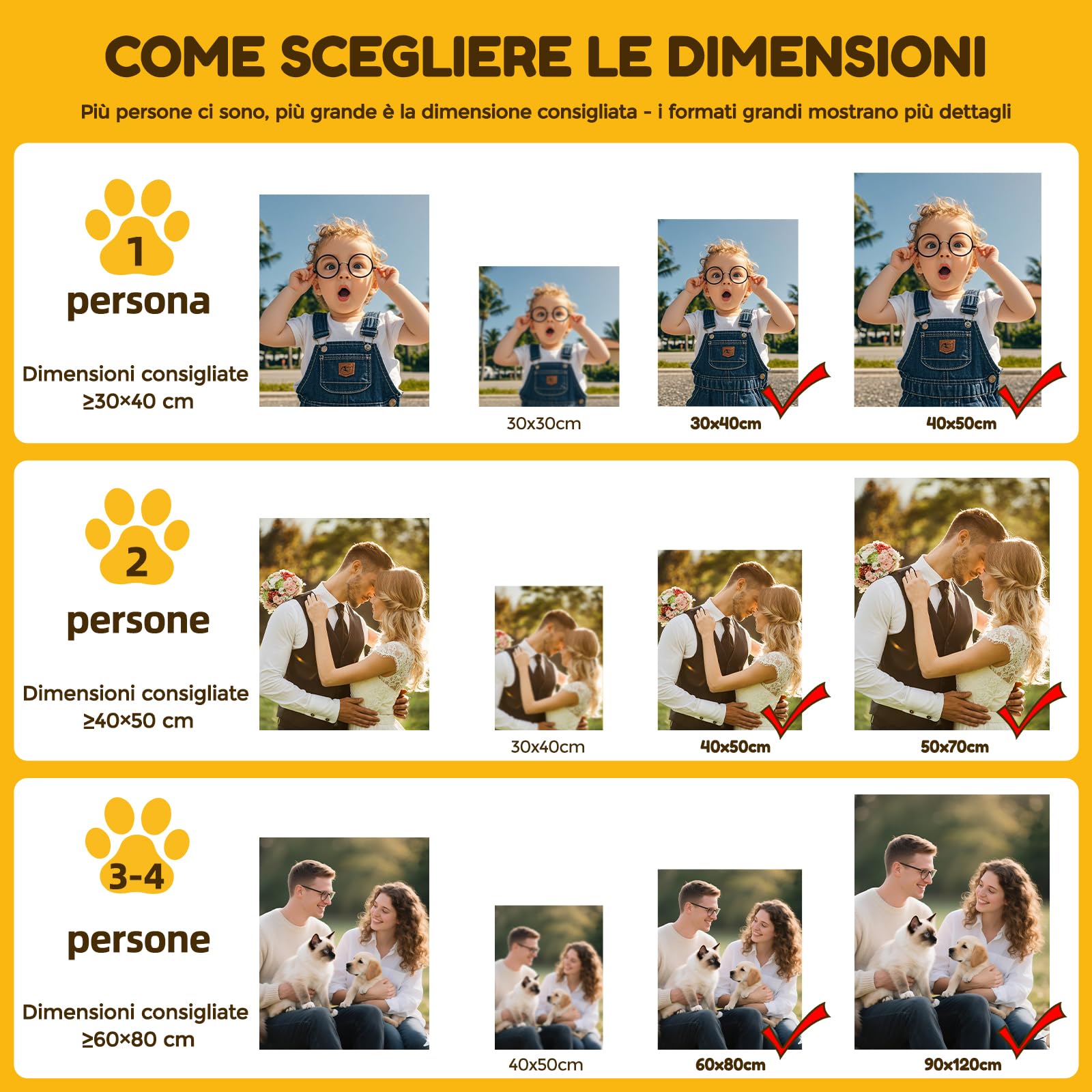 Bemaystar Diamond Painting Personalizzato con Texto - Personalizzata con Diamanti Diamond Painting Kit Completo Quadri con Perline Pittura Diamante Quadro Personalizzato con Foto - 60x80