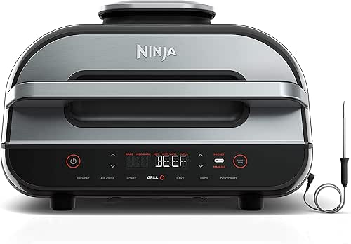 Ninja | Indoor Grill and Air Fryer| Foodi Smart XL