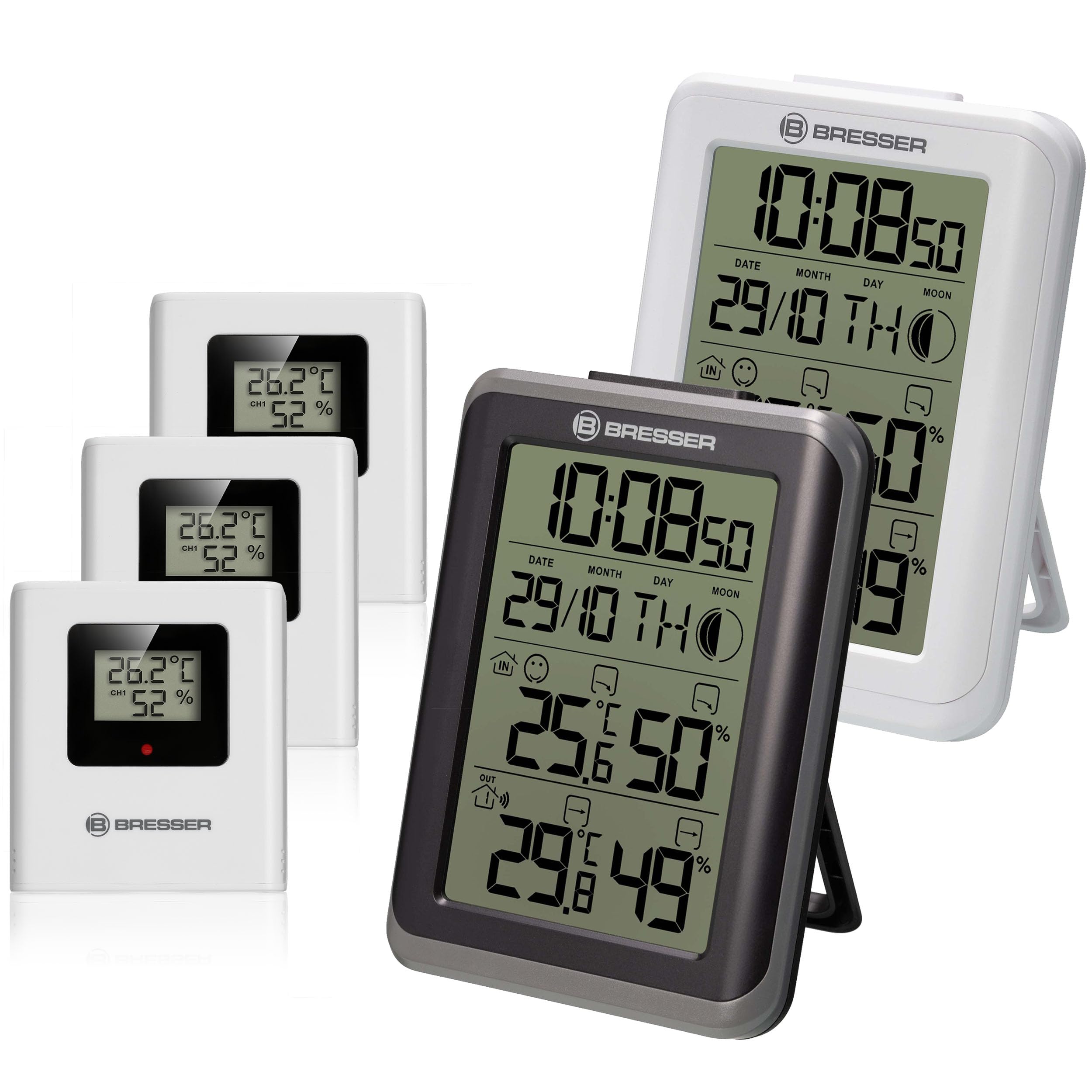 Produktbild von LOFICOPER Wetterstation Digital - Kabellos Für Innen & Außen Mit Sensor