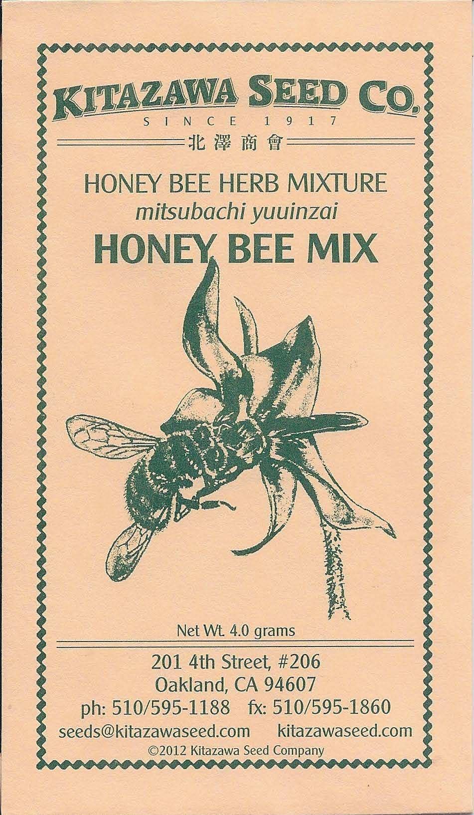 Honey Bee Herb Mixture