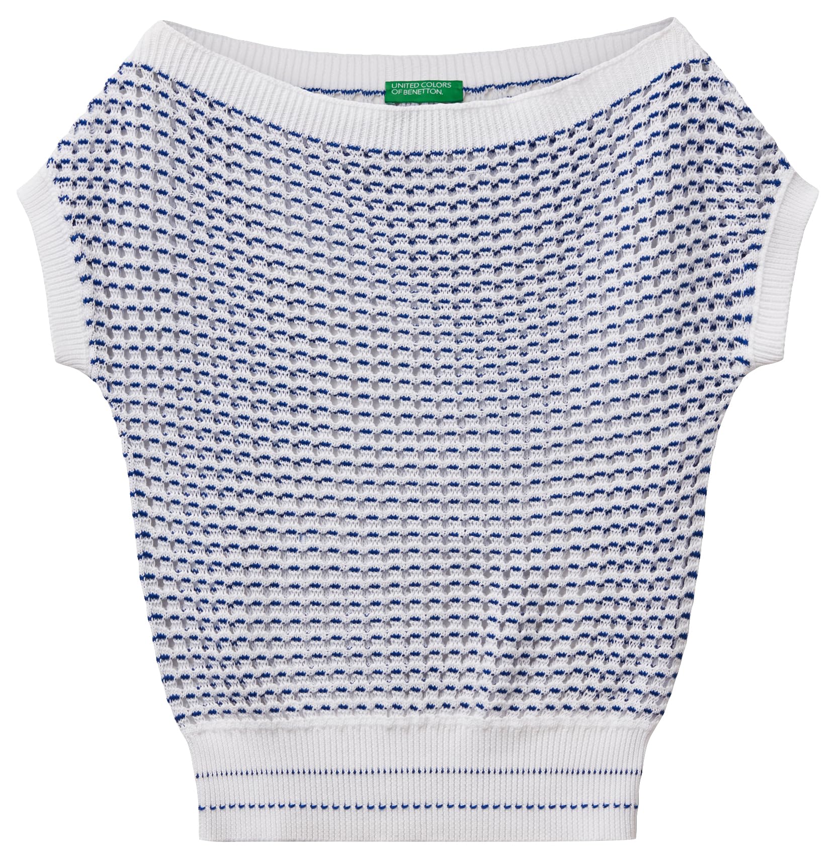 United Colors of Benetton SC Boat Jersey M/M, White, XXS