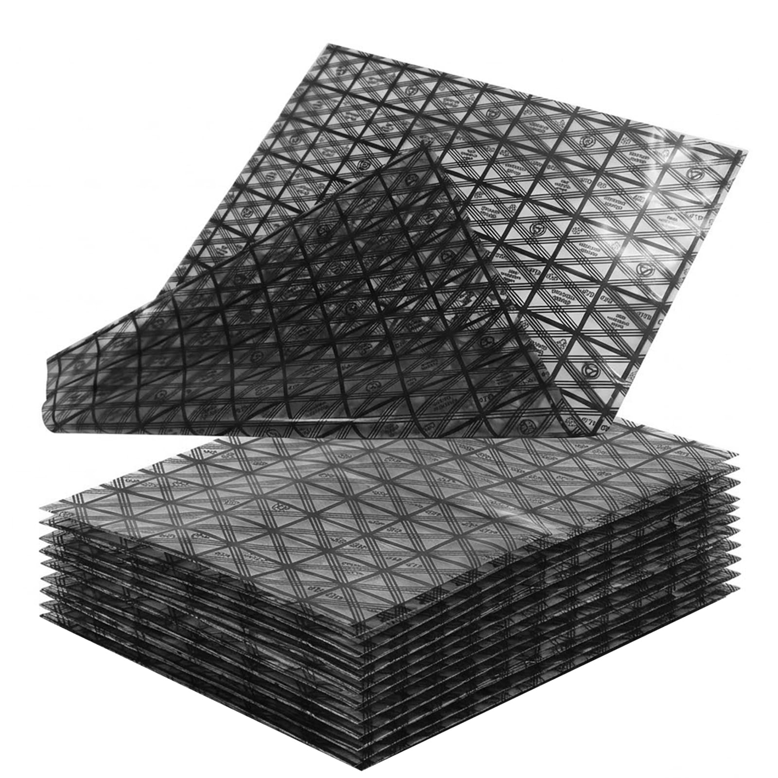 10pcs Large Anti Static Bags for Motherboard Electronics Components (Black)