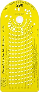 Jasper 290 Router Circle Jig – Precision Circle Cutting Jig for Wood Router | Cut 268 Perfect Circles from 1 ½” to 18 3/16” | Fits Trim, Compact & Cordless Routers | Unlock Pro-Level Woodworking