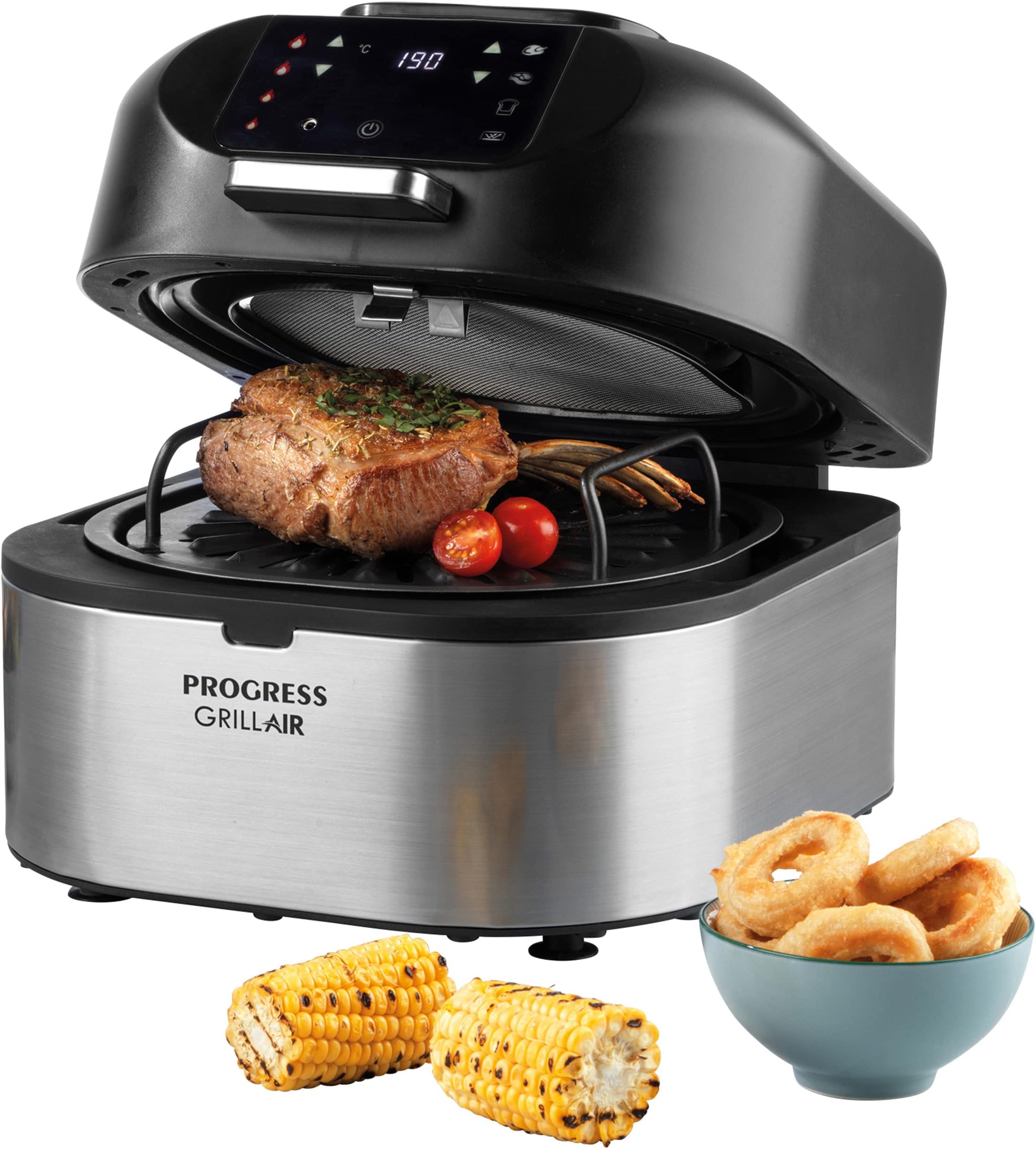Daewoo Digital Health Grill And Air Fryer, 8In1 Combination, Bake