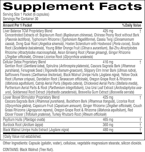 Miniatura 6 de Nature's Sunshine Limpieza de hierbas Tiao He  Limpia y desintoxica el colon y el hígado con hierbas chinas tradicionales