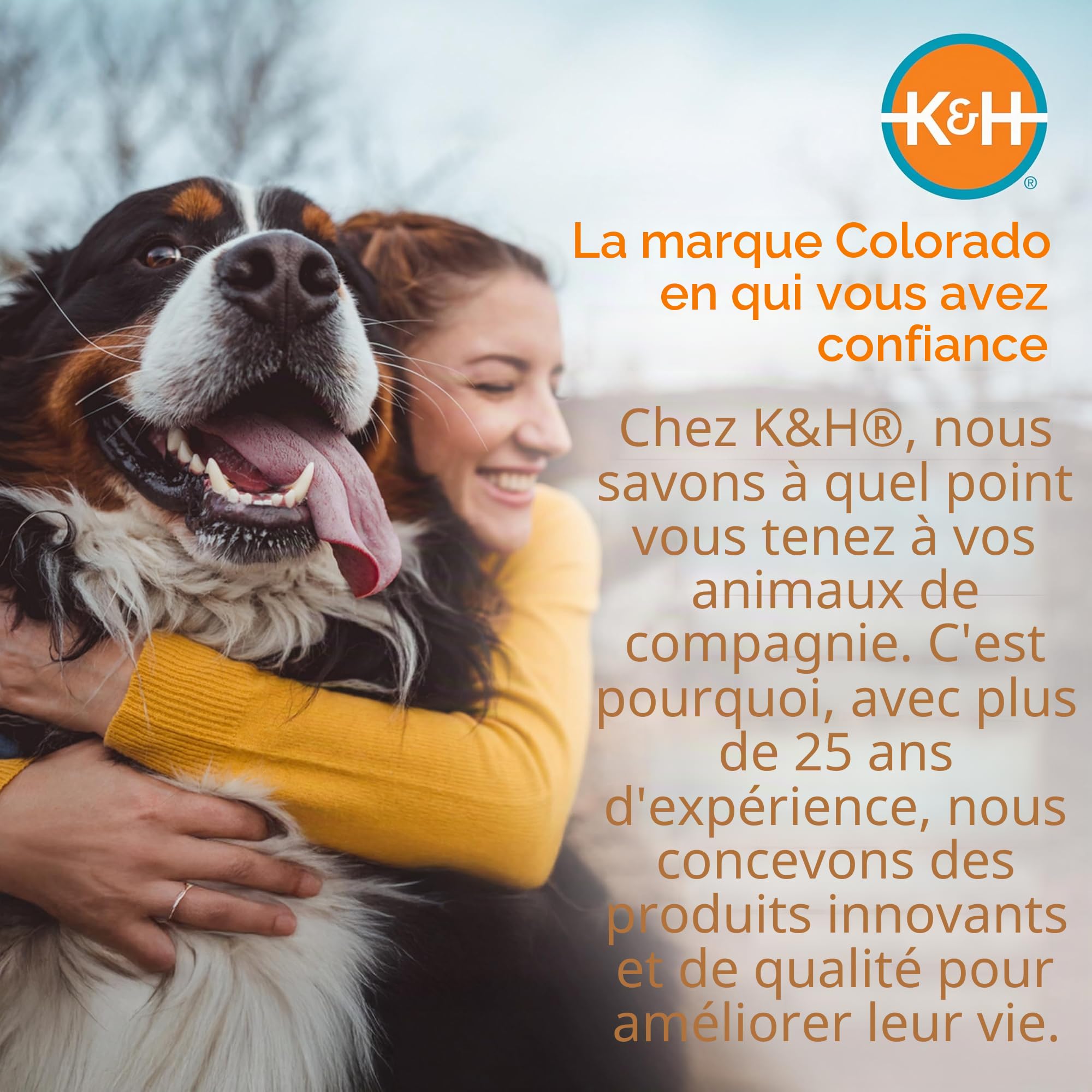 K&H Pet Products Sac de Transport Universel pour Animal Domestique pour Voyage, Panier de vélo pour Chat et Chien, Gris élégant, Taille L 30,5 x 40,6 x 25,4 cm