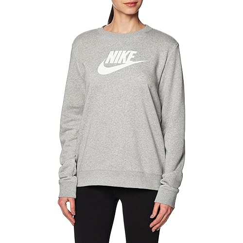 Nike Sportswear Club Fleece Women's Logo Crew-Neck Pullover Sweatshirt Hoodie