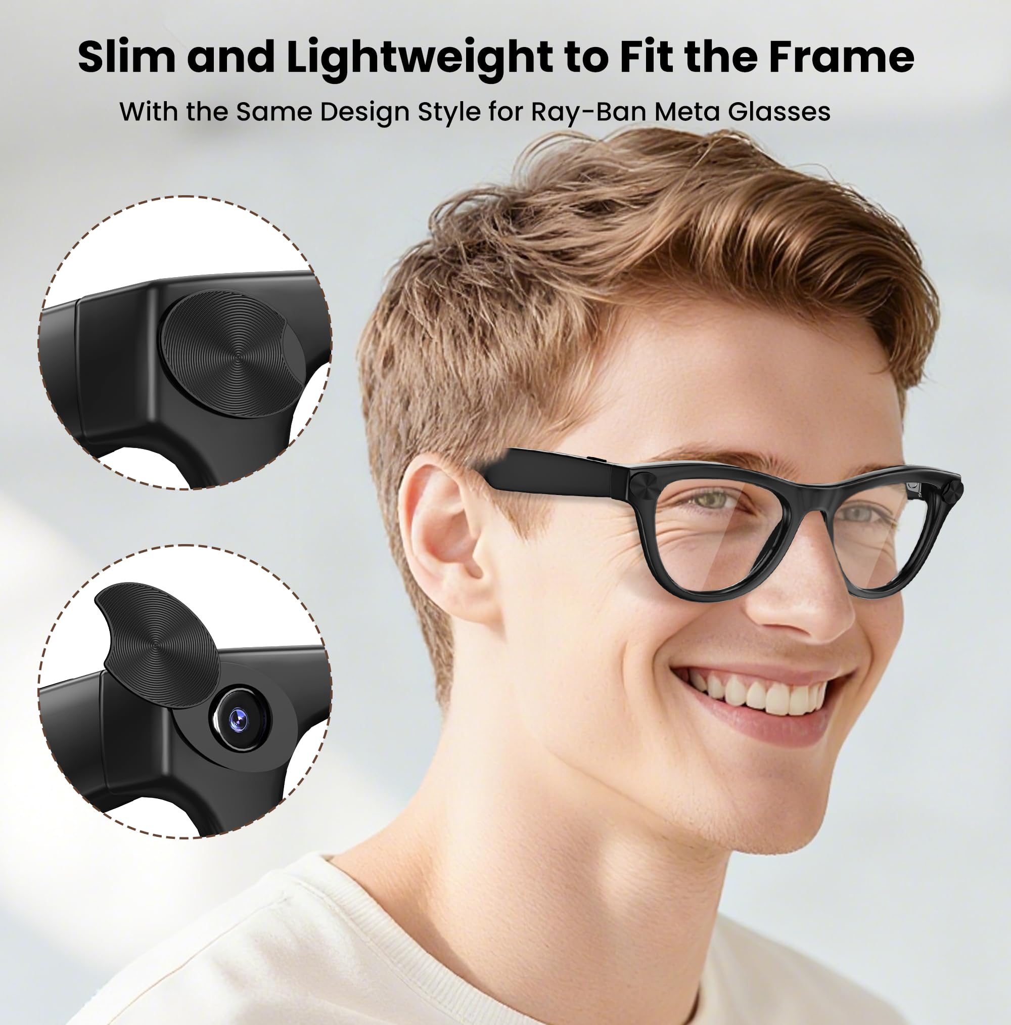 Amazon.com: Camera Privay Cover for Ray-Ban Meta Glasses