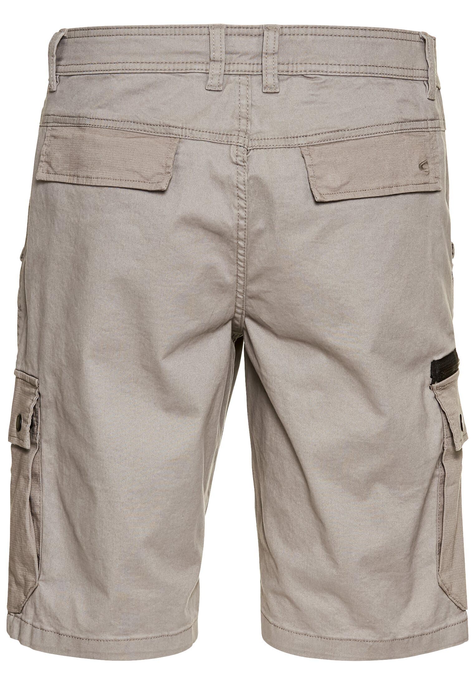 camel active Herren Cargo-Shorts mit Kordelzug und Stretch