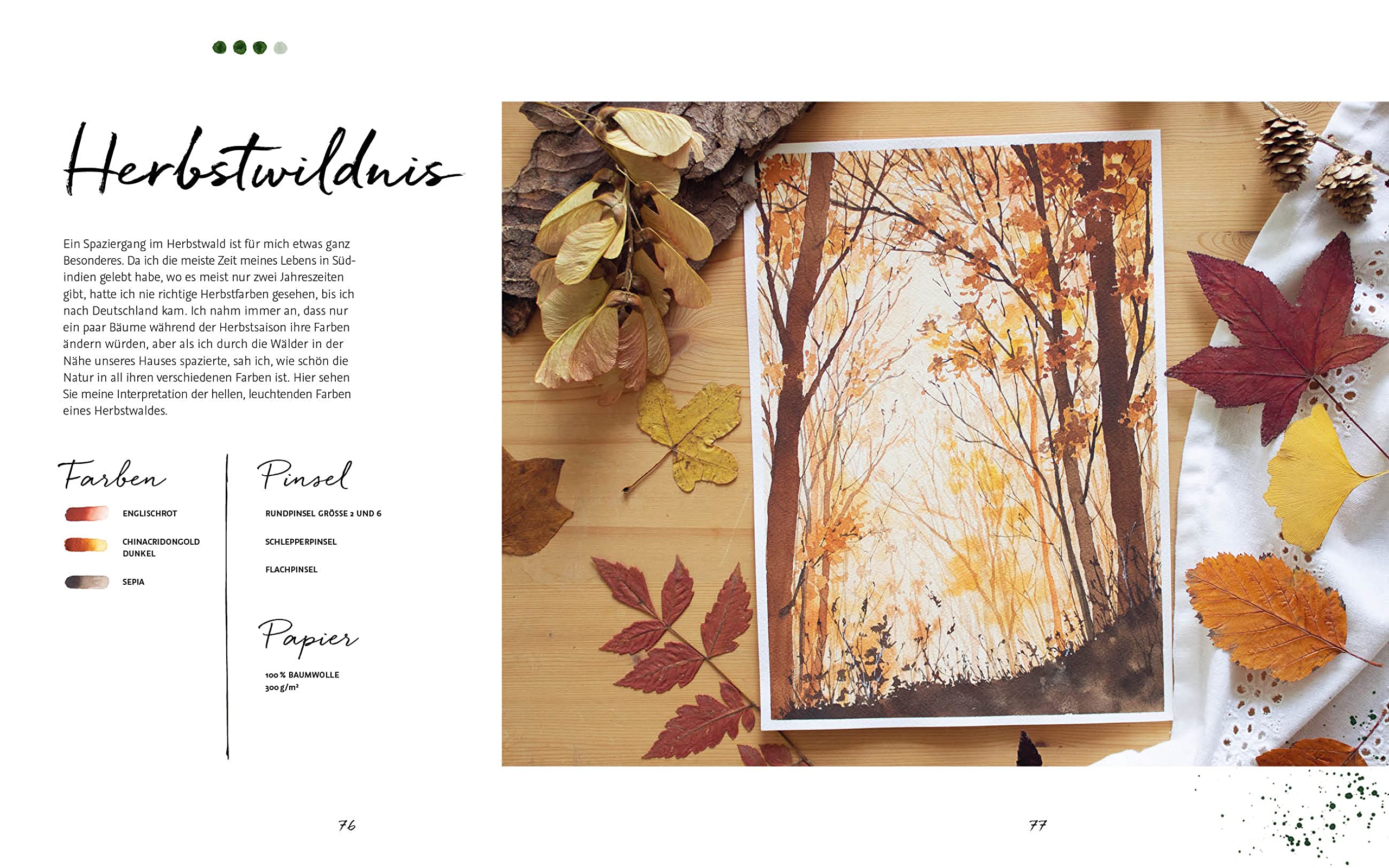 Die Kunst der Aquarellmalerei – Landschaften: Alle Watercolor-Grundlagen, Techniken und Motive Step by Step