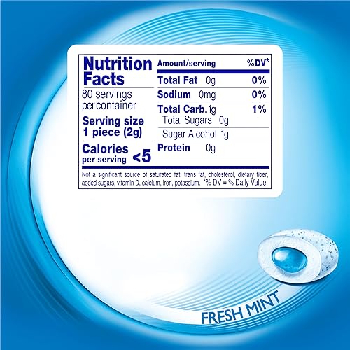 Miniatura 2 de Mentos Pure Fresh - Goma de mascar sin azúcar con xilitol menta fresca en una botella de cartón reciclable al 90 de 80 piezas