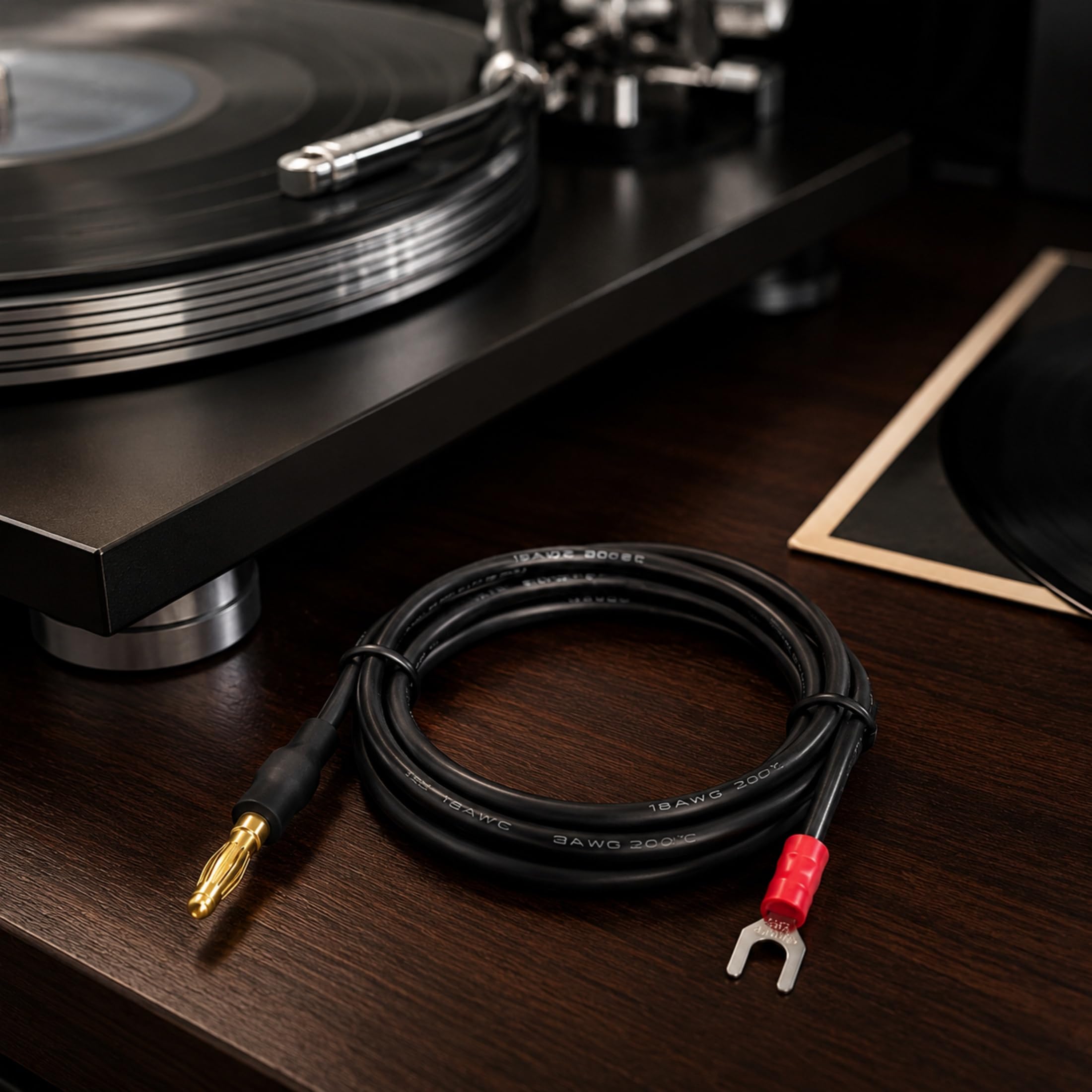 Amazon | Funayama 蓄音機 ターンテーブル アース線 Technics SL-J1 J2