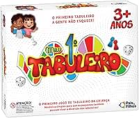 Pais & Filhos | Meu Primeiro Tabuleiro | Jogo Educativo Infantil 4 em 1 | Desenvolve Cognição, Percepção e Habilidades Sociais