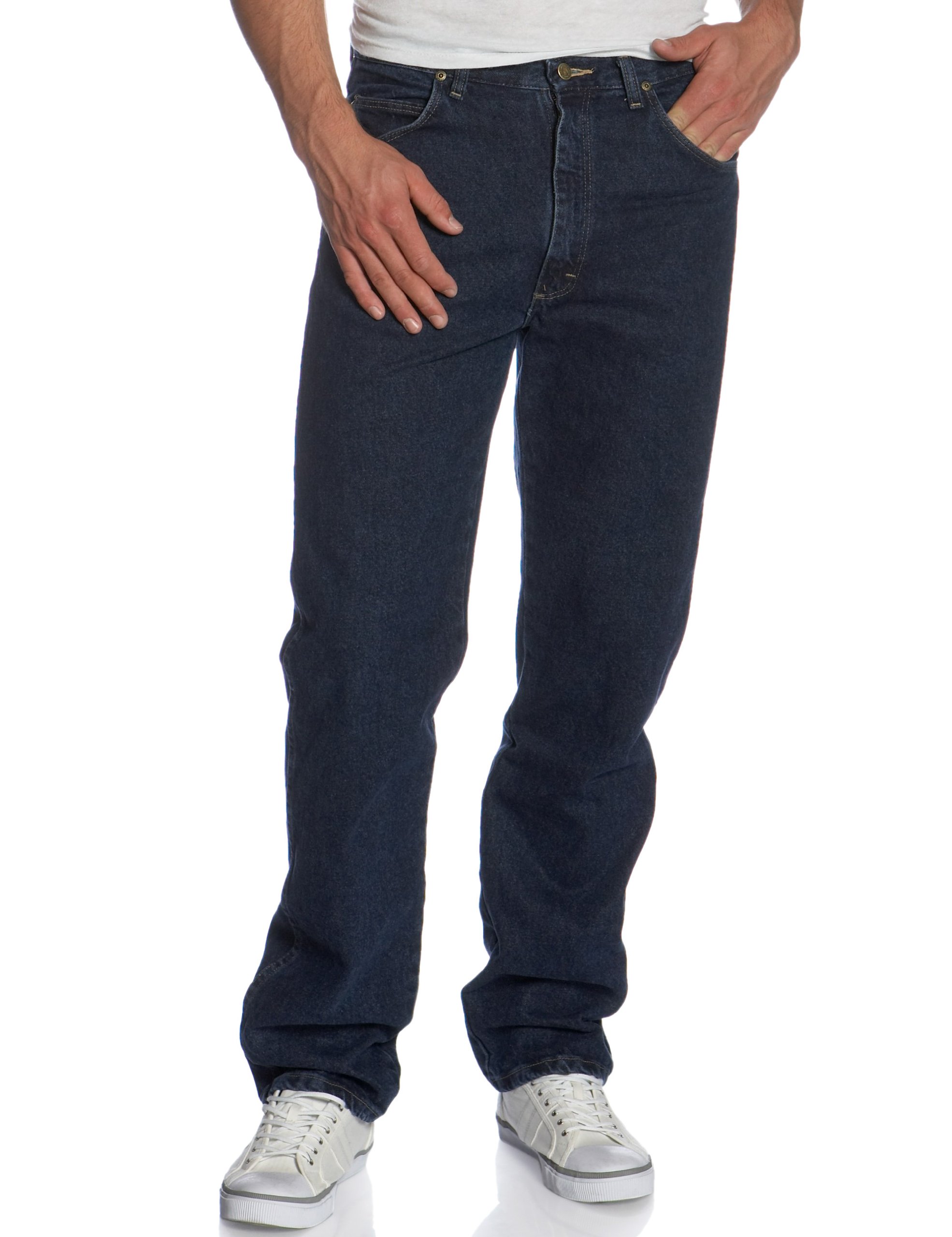Wrangler Men's Classic Fit Jean, Retro Stone, 50W x 30L