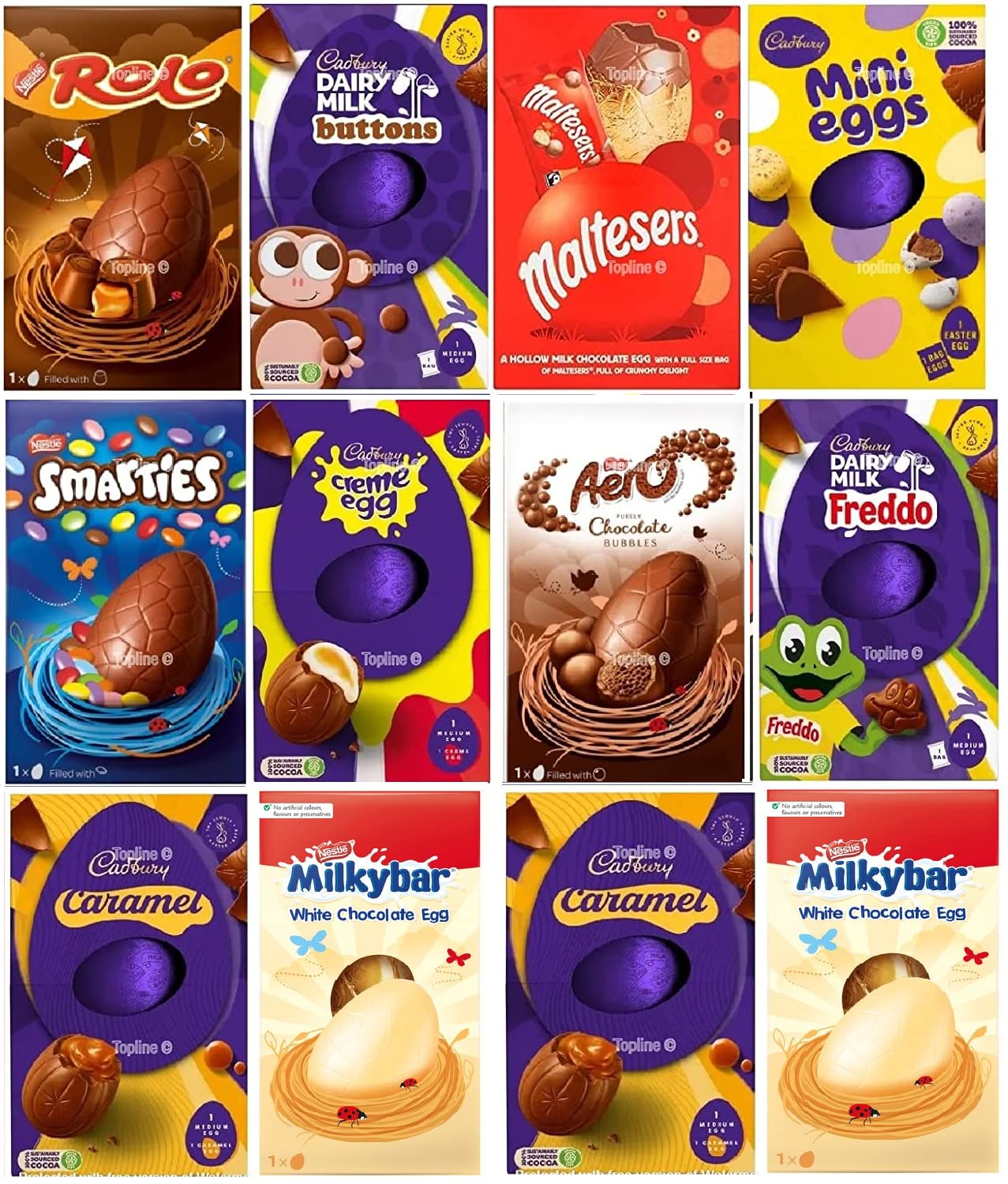 5x Randomly Selected Medium Easter Eggs Special Collection Easter Specials