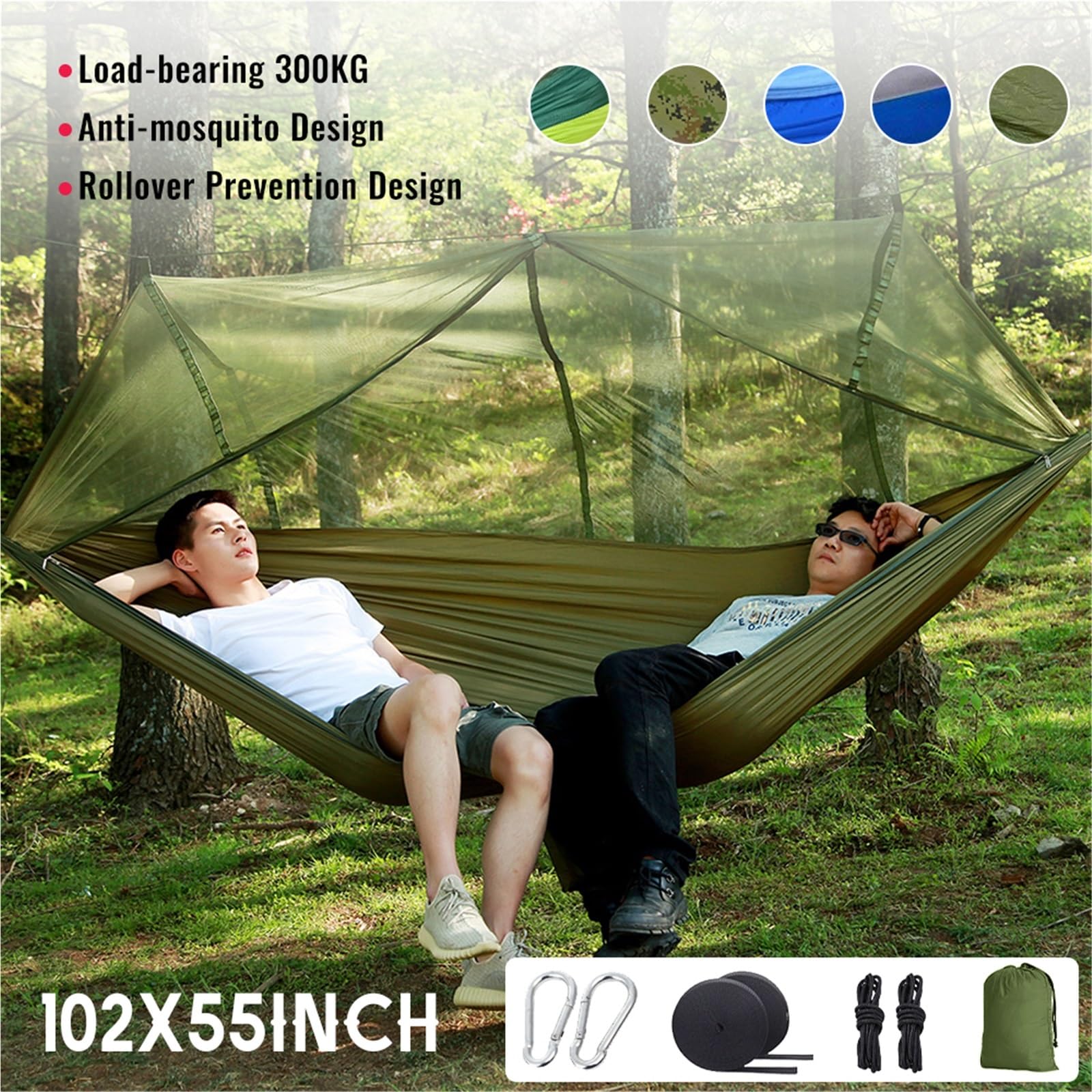 Amaca, Amaca Da Campeggio Con Zanzariera Appesa Alla Tenda Per Dormire per Campeggio/Giardino