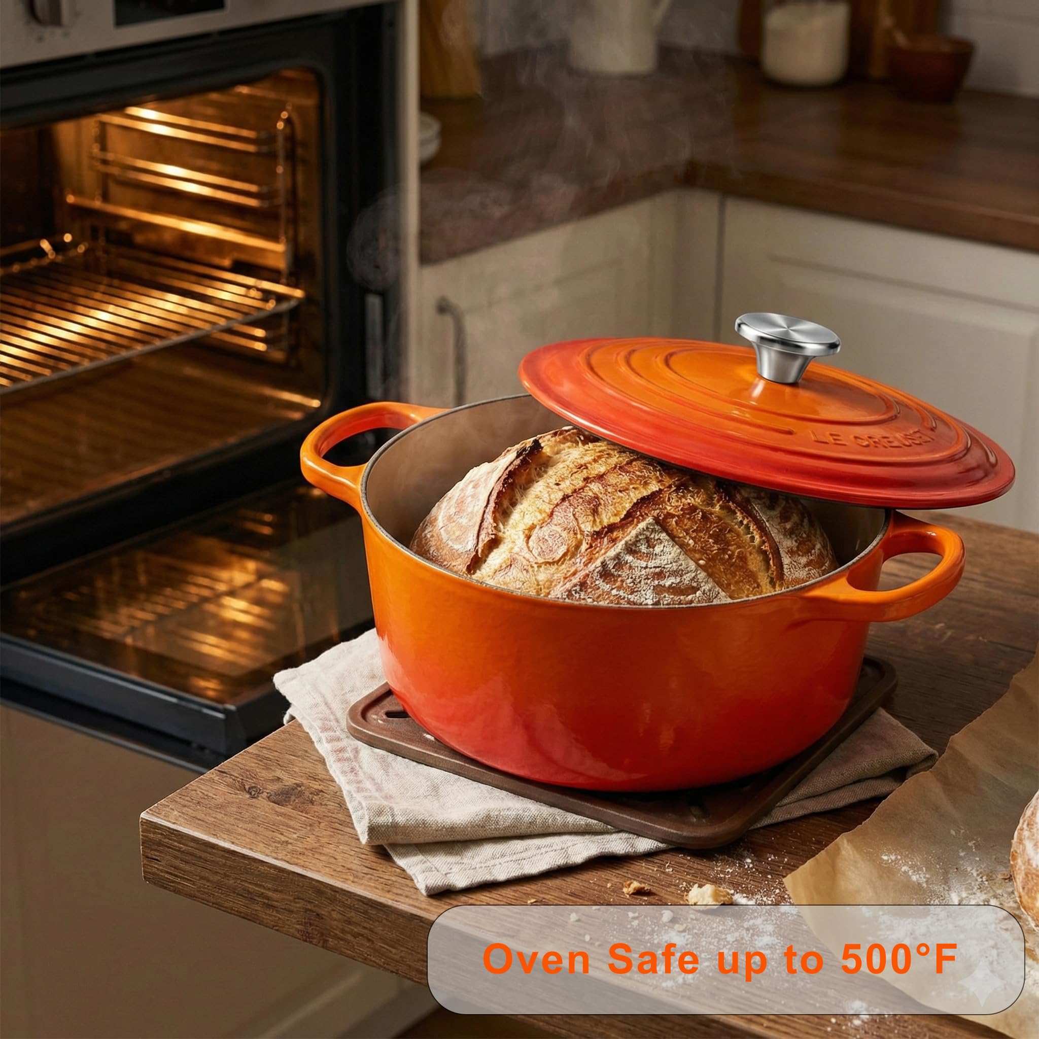 Replace Your Dutch Oven Knob - Stainless Steel -2
